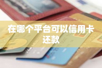在哪个平台可以信用卡还款【推荐两款好用的】-第1张图片