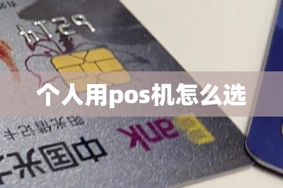 个人用pos机怎么选