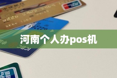 河南个人办pos机（免费在线申请）