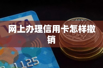 网上办理信用卡怎样撤销