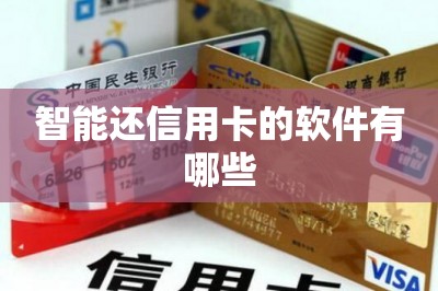 智能还信用卡的软件有哪些？推荐两款排行榜前十的