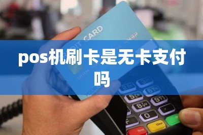 pos机刷卡是无卡支付吗