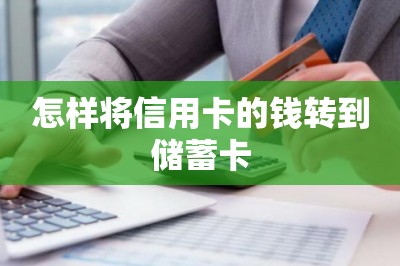 怎样将信用卡的钱转到储蓄卡