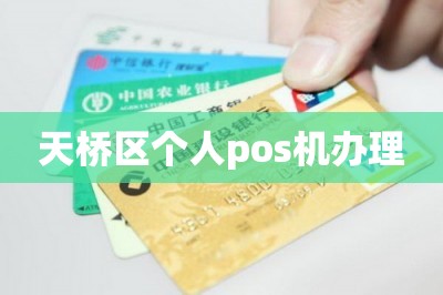 天桥区个人pos机办理