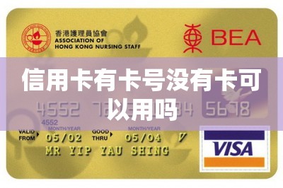 信用卡有卡号没有卡可以用吗