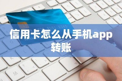 信用卡怎么从手机app转账