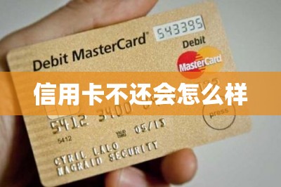 信用卡不还会怎么样