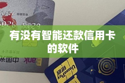 有没有智能还款信用卡的软件