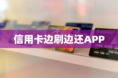 信用卡边刷边还APP：自己一张信用卡自刷自还