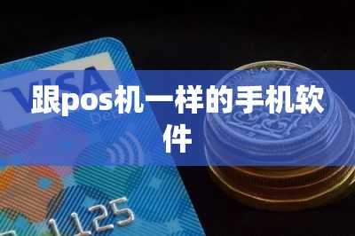跟pos机一样的手机软件