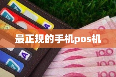 最正规的手机pos机
