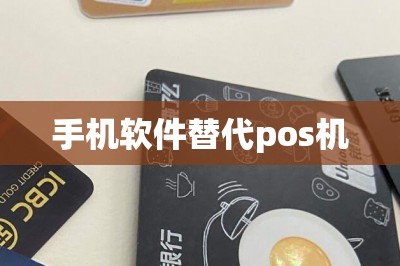 手机软件替代pos机
