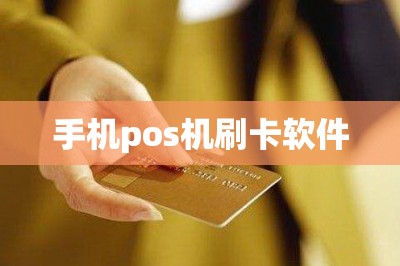 手机pos机刷卡软件