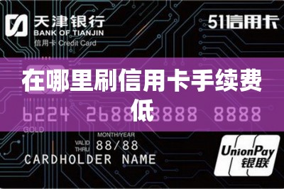 在哪里刷信用卡手续费低？刷一万费率60算低了吧！