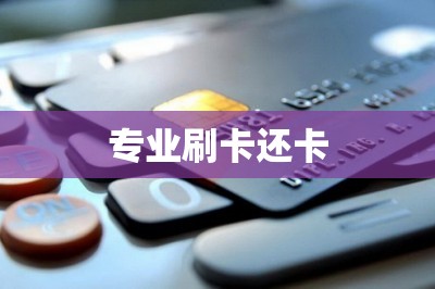 专业刷卡还卡