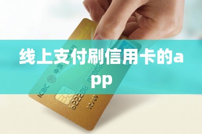 线上支付刷信用卡的app