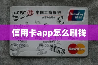 信用卡app怎么刷钱