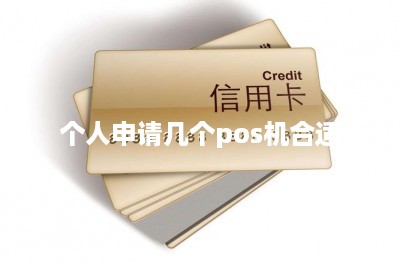 个人申请几个pos机合适