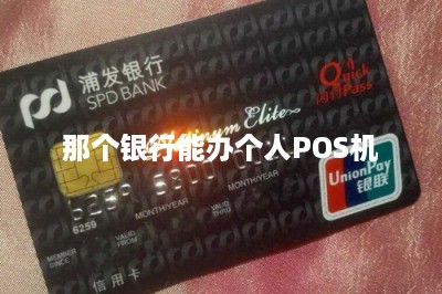 那个银行能办个人POS机