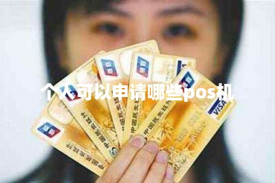 个人可以申请哪些pos机