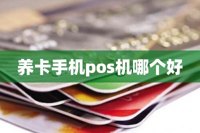 养卡手机pos机哪个好