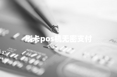 刷卡pos机无密支付-第1张图片