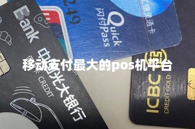 移动支付最大的pos机平台-第1张图片