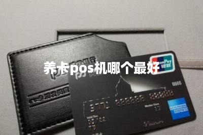 养卡pos机哪个最好