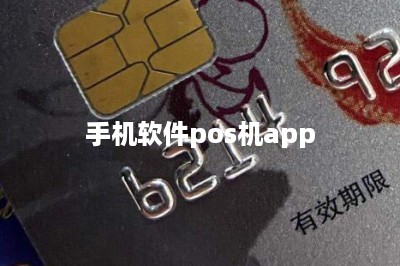 手机软件pos机app
