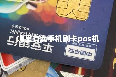 哪里有卖手机刷卡pos机