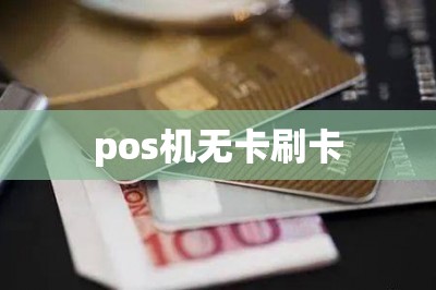 pos机无卡刷卡