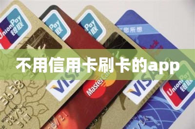 不用信用卡刷卡的app