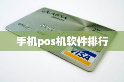 手机pos机软件排行