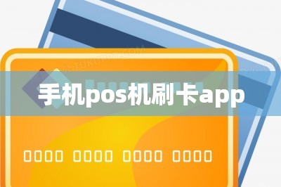 手机pos机刷卡app