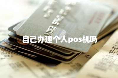 自己办理个人pos机吗