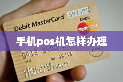 手机pos机怎样办理