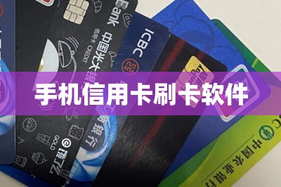 手机信用卡刷卡软件