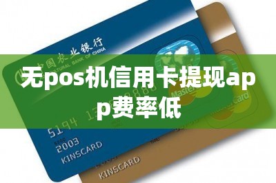 无pos机信用卡提现app费率低