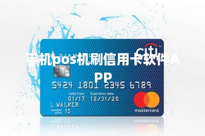 手机pos机刷信用卡软件APP