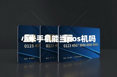 小米手机能当pos机吗