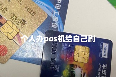 个人办pos机给自己刷