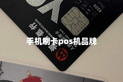 手机刷卡pos机品牌